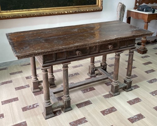 Antique table useful desk - antique, table-useful