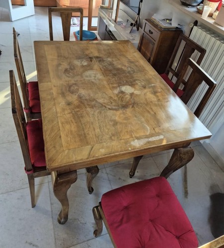 Antique vintage walnut wood - walnut,