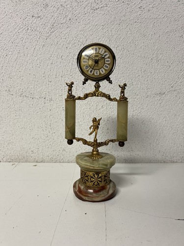 Antique rope alarm clock - rope,