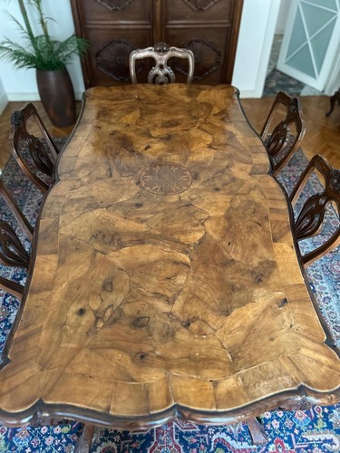 Antico tavolo radica - ,