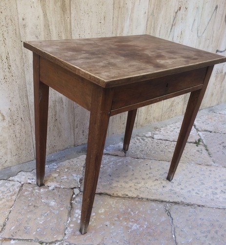 Antique wooden table stylized - antique,