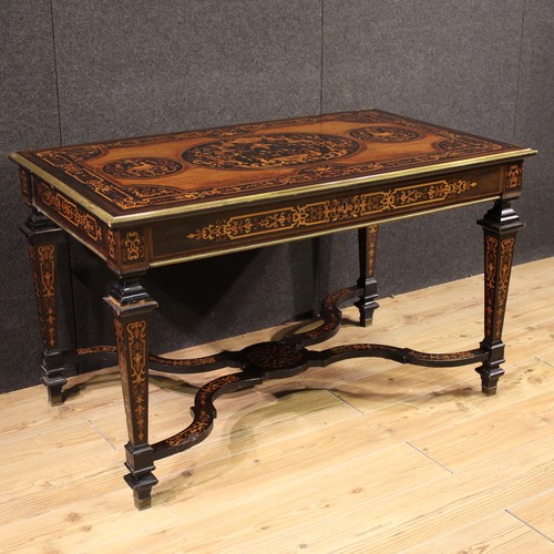 French inlaid wood furniture - wood,