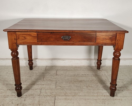 Antico tavolo legno rovere - legno,