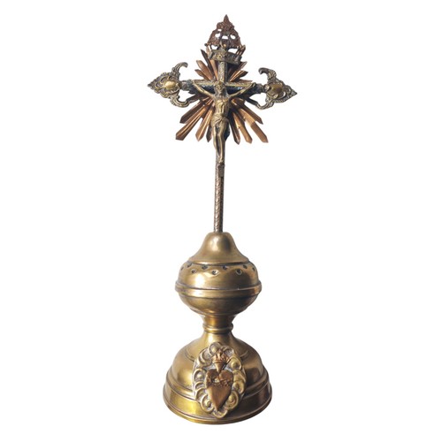 Antique cross crucified - antique,