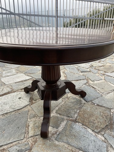 Tavolo rotondo antico piede - tavolo,