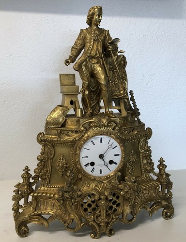 Antique gilded bronze - antique,